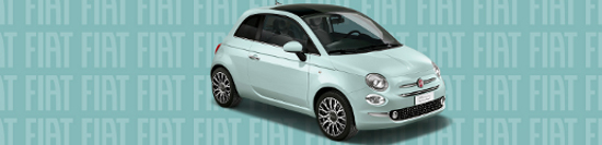 Fiat 500 banner